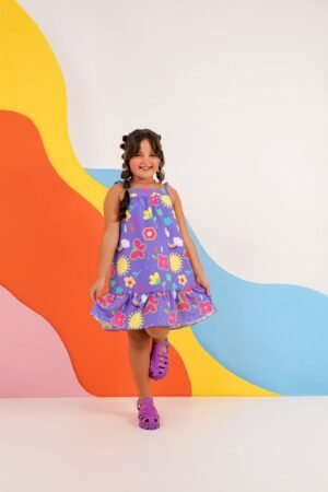 vestido helena lilás