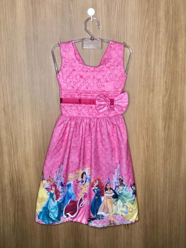 vestido princesas disney
