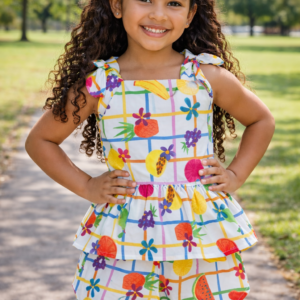 conjunto alças reguláveis "frutas"