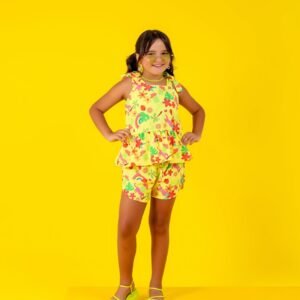 conjunto alças reguláveis amarelo