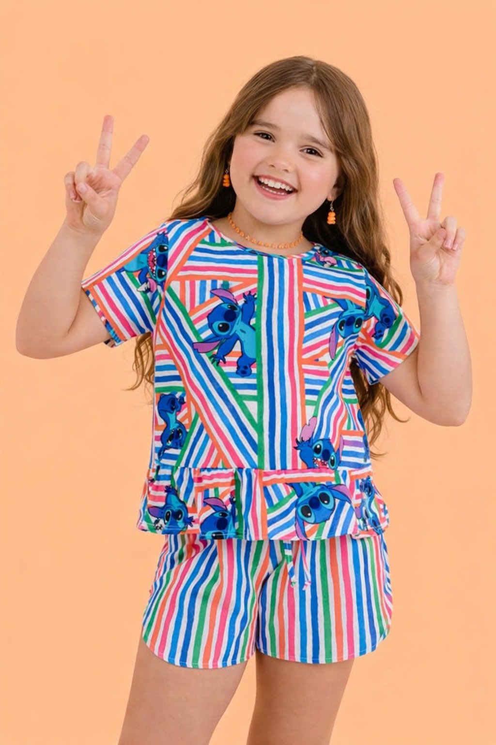 conjunto stitch listras